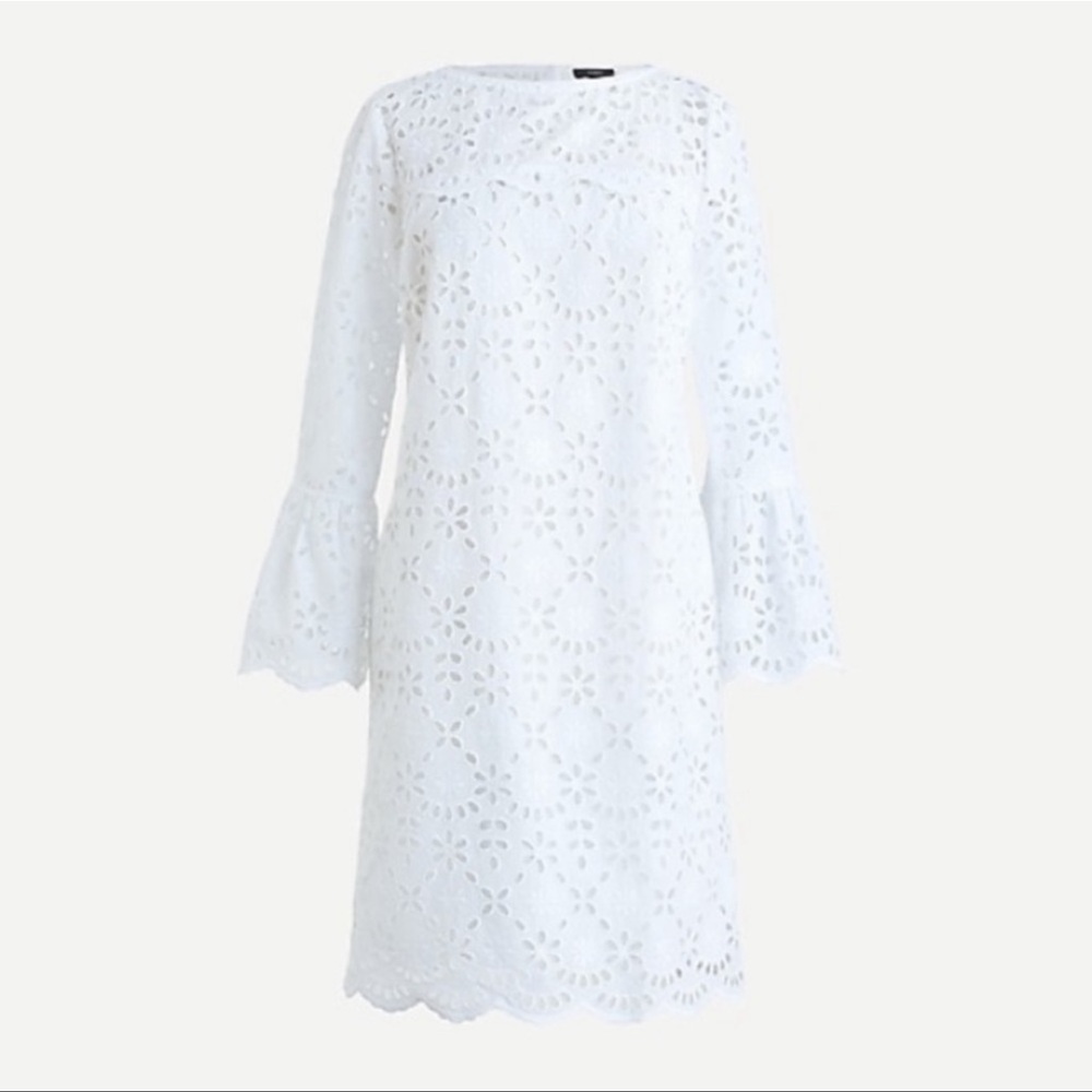 J Crew eyelet dress 🤍